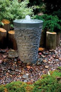 Stacked Slate Fountain